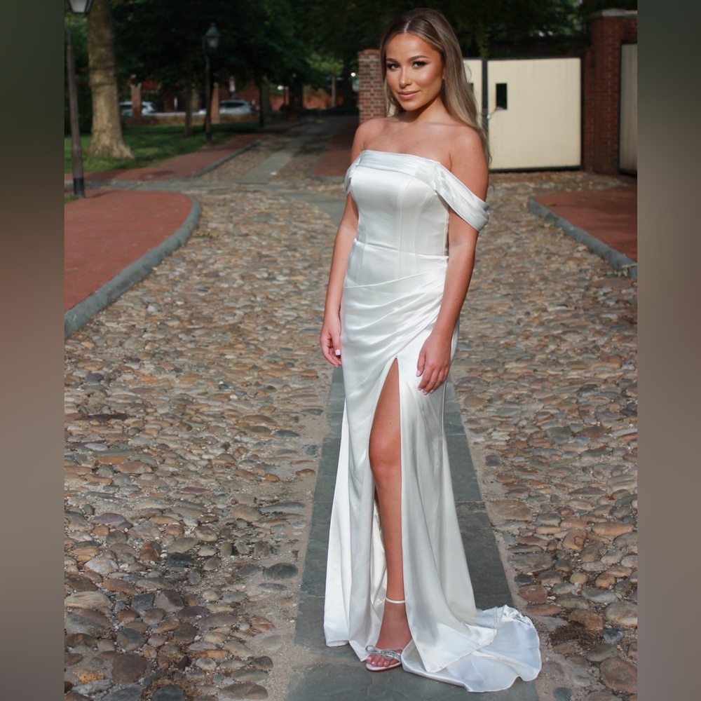 White Prom Dress
